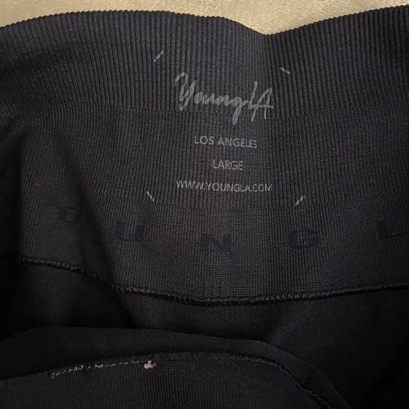 YoungLA Core Seamless Leggings - Navy - Large - Picture 2 of 3